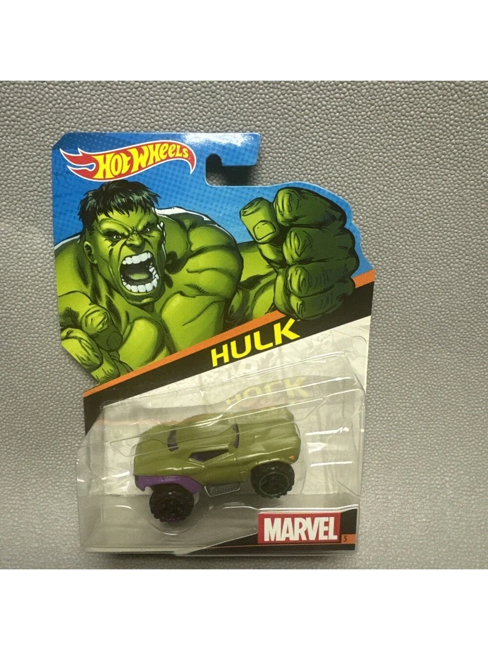 Marvel Hot Wheels Lot Of 4 Hulk Rhino Thor  & Hawkeye From 2013 - 2014 Not Mint